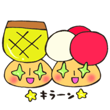 Mr. athletic meet mushroom sticker #12355476