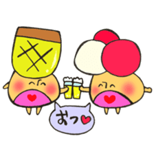 Mr. athletic meet mushroom sticker #12355477