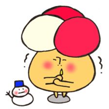 Mr. athletic meet mushroom sticker #12355478