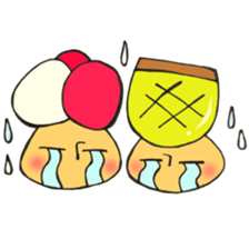 Mr. athletic meet mushroom sticker #12355480