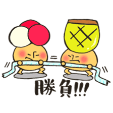 Mr. athletic meet mushroom sticker #12355487