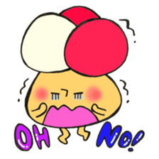 Mr. athletic meet mushroom sticker #12355488