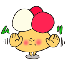 Mr. athletic meet mushroom sticker #12355491