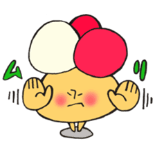 Mr. athletic meet mushroom sticker #12355491