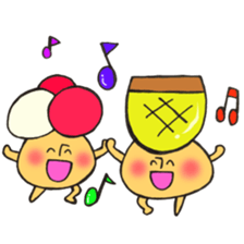 Mr. athletic meet mushroom sticker #12355499