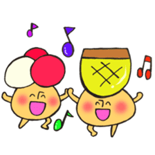 Mr. athletic meet mushroom sticker #12355499