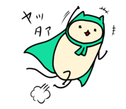 Sticker of cloak cat sticker #12355711