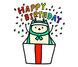 Sticker of cloak cat sticker #12355714