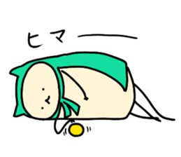 Sticker of cloak cat sticker #12355718