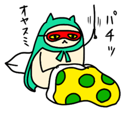 Sticker of cloak cat sticker #12355721