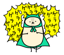 Sticker of cloak cat sticker #12355727