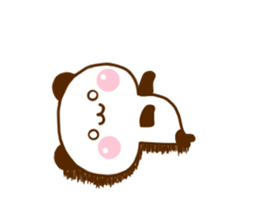 Panda Raccoon sticker #12355755