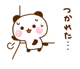 Panda Raccoon sticker #12355766