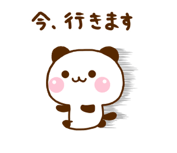 Panda Raccoon sticker #12355772