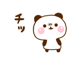 Panda Raccoon sticker #12355776