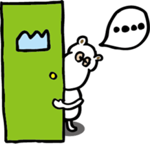 TA-NAMU of a hippopotamus sticker #12355927