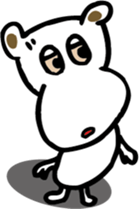 TA-NAMU of a hippopotamus sticker #12355932