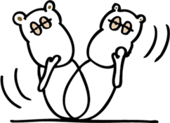 TA-NAMU of a hippopotamus sticker #12355939