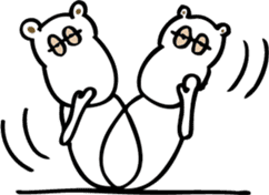 TA-NAMU of a hippopotamus sticker #12355939