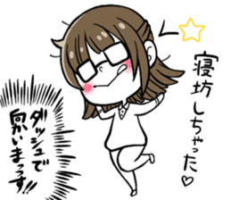 a new employee -Daily ed.- sticker #12356253