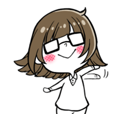 a new employee -Daily ed.- sticker #12356260