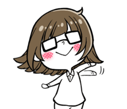 a new employee -Daily ed.- sticker #12356260