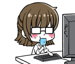 a new employee -Daily ed.- sticker #12356284