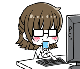 a new employee -Daily ed.- sticker #12356284