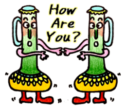 Cute Bottles and Cans sticker #12356366