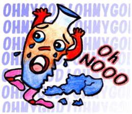 Cute Bottles and Cans sticker #12356403