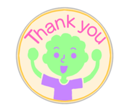 Various forms sticker of perm boys. sticker #12356448