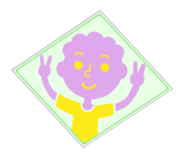 Various forms sticker of perm boys. sticker #12356462