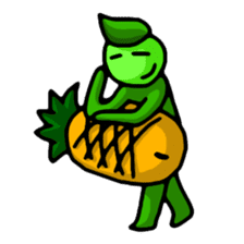 This is just a fruit party sticker #12356805