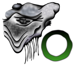 Ghosts aren't ordinary creatures sticker #12356856