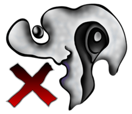 Ghosts aren't ordinary creatures sticker #12356857