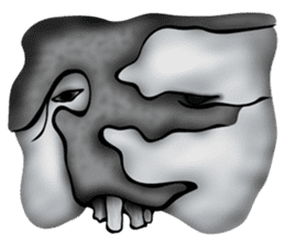 Ghosts aren't ordinary creatures sticker #12356884