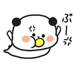 Child care panda sticker #12357057