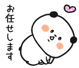 Child care panda sticker #12357070