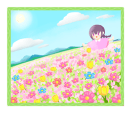 Sea and sky sticker sticker #12357368