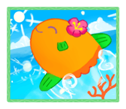 Sea and sky sticker sticker #12357376