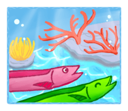 Sea and sky sticker sticker #12357390