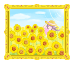 Sea and sky sticker sticker #12357391