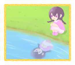 Sea and sky sticker sticker #12357393