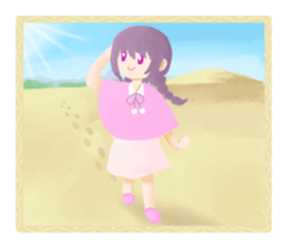 Sea and sky sticker sticker #12357400