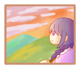 Sea and sky sticker sticker #12357401