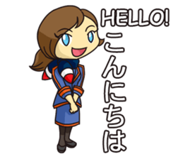 Attendant Amy sticker #12357990