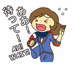 Attendant Amy sticker #12358012