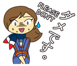 Attendant Amy sticker #12358013