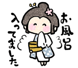 Japanese YURU OBAKE 2 sticker #12358137