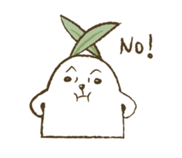 Mr.Rabbit and oranges sticker #12358341